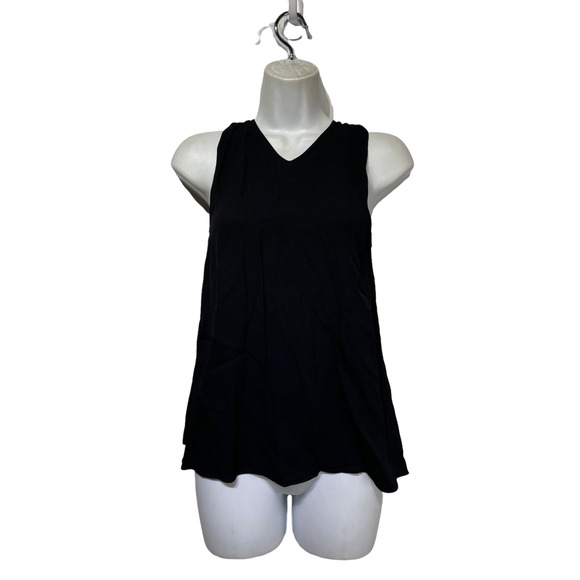 helmut lang black racerback sleeveless tank top hlw21808 Size XS - Picture 2 of 6